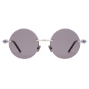 Kuboraum - Mask P50 - Silver - P50 SI VB - Sunglasses - Kuboraum Eyewear