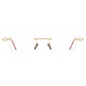 Kuboraum - Mask P50 - Gold - P50 GD BX - Optical Glasses - Kuboraum Eyewear