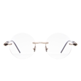 Kuboraum - Mask P50 - Pink Gold - P50 PG BB - Optical Glasses - Kuboraum Eyewear