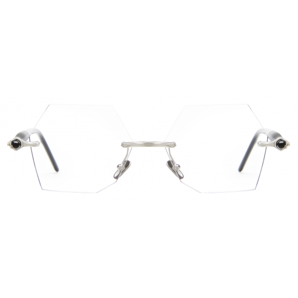 Kuboraum - Mask P53 - Silver - P53 SI BB - Optical Glasses - Kuboraum Eyewear