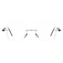 Kuboraum - Mask P53 - Silver - P53 SI BB - Optical Glasses - Kuboraum Eyewear