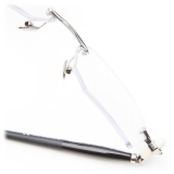 Kuboraum - Mask P55 - Silver - P55 SI BM - Occhiali da Vista - Kuboraum Eyewear