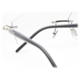 Kuboraum - Mask P55 - Silver - P55 SI BM - Optical Glasses - Kuboraum Eyewear