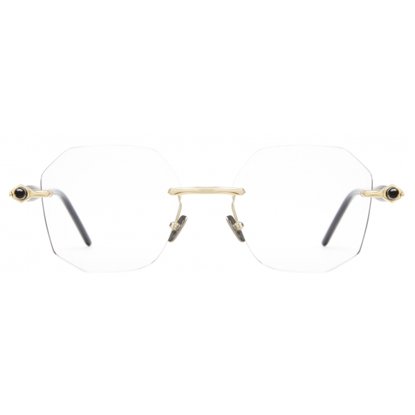 Kuboraum - Mask P57 - Gold - P57 GD BB - Optical Glasses - Kuboraum Eyewear