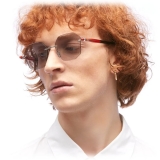 Kuboraum - Mask P57 - Silver - P57 SI RD - Occhiali da Sole - Kuboraum Eyewear