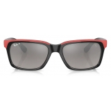 Ferrari - Ray-Ban - RB4393M F6015J 56-18 - Official Original Scuderia Ferrari New Collection - Sunglasses - Eyewear