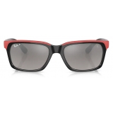 Ferrari - Ray-Ban - RB4393M F6015J 56-18 - Official Original Scuderia New Collection - Occhiali da Sole - Eyewear