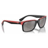 Ferrari - Ray-Ban - RB4393M F6015J 56-18 - Official Original Scuderia New Collection - Occhiali da Sole - Eyewear