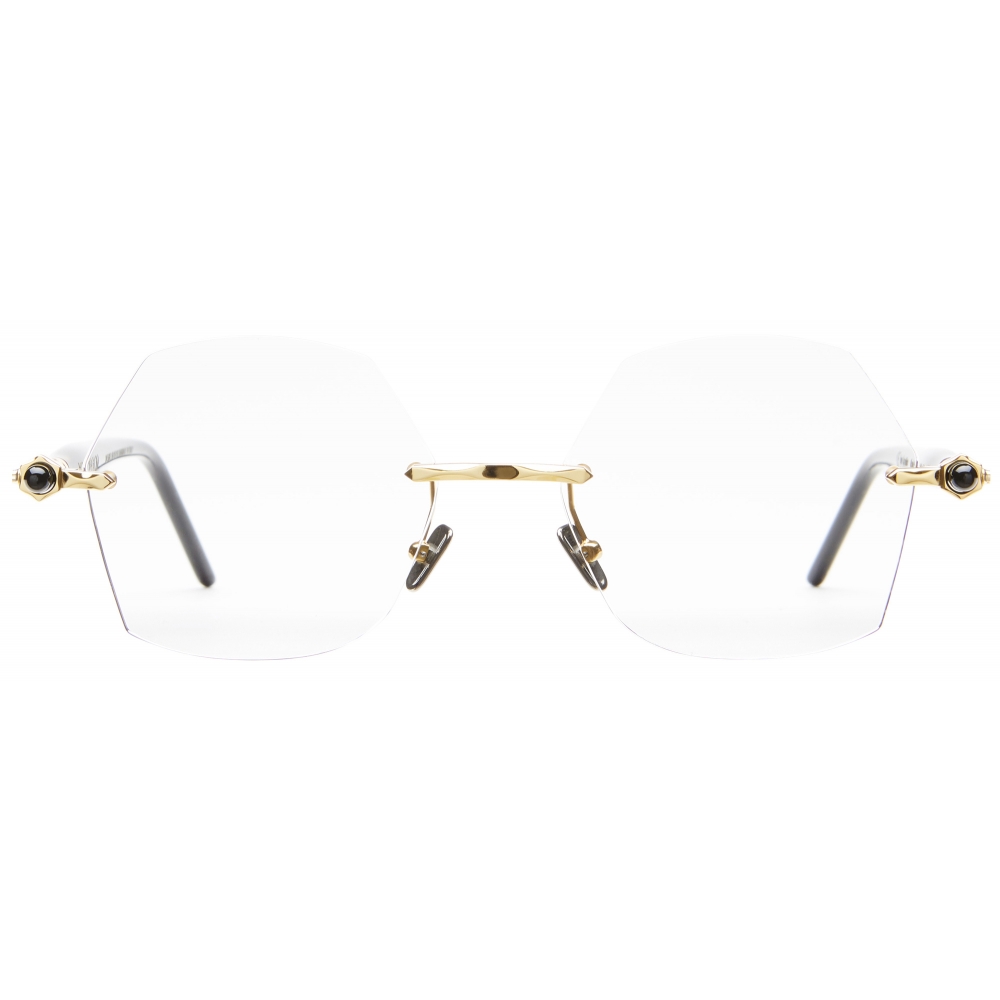 Kuboraum - Mask P59 - Gold - P59 GD TR - Optical Glasses