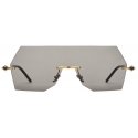 Kuboraum - Mask P90 - Gold - P90 GD BS - Occhiali da Sole - Kuboraum Eyewear