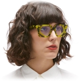 Kuboraum - Mask T6 - Yellow Tortoise - T6 YT - Occhiali da Vista - Kuboraum Eyewear