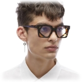 Kuboraum - Mask T6 - Dark Tortoise - T6 DT - Optical Glasses - Kuboraum Eyewear