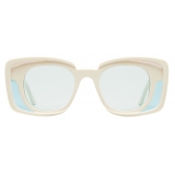 Kuboraum - Mask T7 - Ivory - T7 IY - Occhiali da Sole - Kuboraum Eyewear