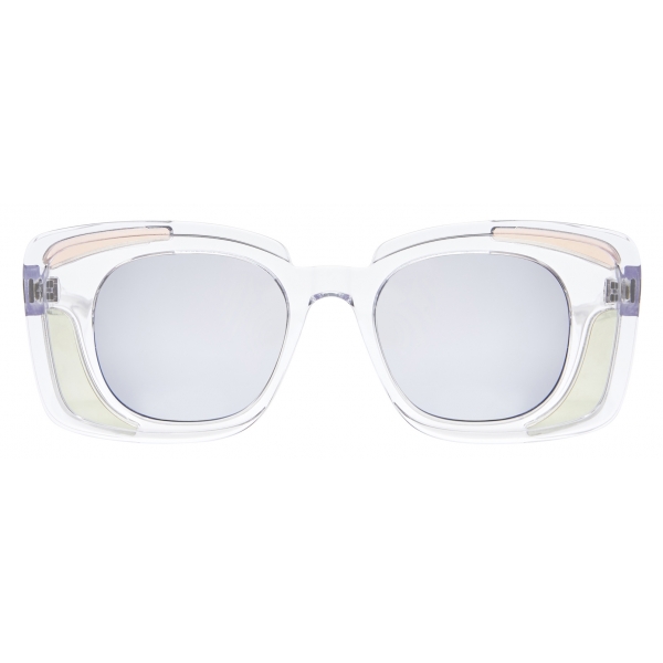 Kuboraum - Mask T7 - Crystal - T7 CR - Sunglasses - Kuboraum Eyewear