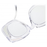 Kuboraum - Mask T7 - Crystal - T7 CR - Occhiali da Sole - Kuboraum Eyewear