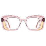 Kuboraum - Mask T7 - Antique Pink - T7 DR - Optical Glasses - Kuboraum Eyewear