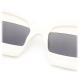 Kuboraum - Mask X6 - Ivory - X6 IY - Occhiali da Sole - Kuboraum Eyewear