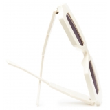 Kuboraum - Mask X6 - Ivory - X6 IY - Sunglasses - Kuboraum Eyewear