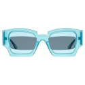 Kuboraum - Mask X6 - Aquamarine - X6 AM - Sunglasses - Kuboraum Eyewear