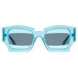 Kuboraum - Mask X6 - Aquamarine - X6 AM - Occhiali da Sole - Kuboraum Eyewear