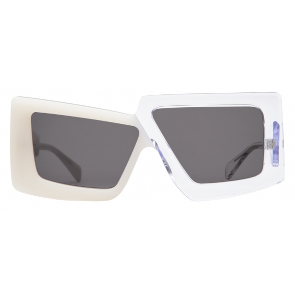 Kuboraum - Mask X10 - White Crystal - X10 WY - Occhiali da Sole - Kuboraum Eyewear
