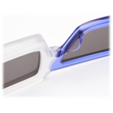 Kuboraum - Mask X11 - Pearl + Ink Blue - X11 PB - Occhiali da Sole - Kuboraum Eyewear