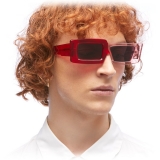 Kuboraum - Mask X11 - Red + Red Coral - X11 RED - Occhiali da Sole - Kuboraum Eyewear