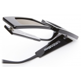 Kuboraum - Mask X11 - Black Shine - X11 BS - Sunglasses - Kuboraum Eyewear