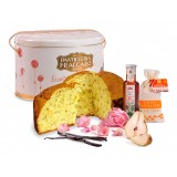 Pasticceria Fraccaro - Slow Food - Artisan Panettone with Rose Syrup Bath - Excellences Line - Fraccaro Spumadoro
