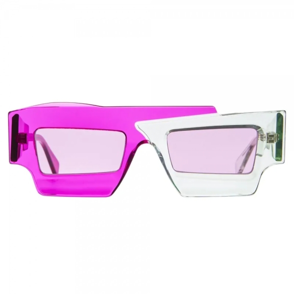 Kuboraum - Mask X12 - Violet + Mint - X12 VM - Sunglasses - Kuboraum Eyewear