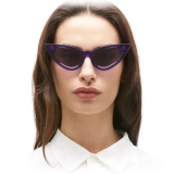Kuboraum - Mask Y3 - Libery Blue - Y3 LB - Sunglasses - Kuboraum Eyewear