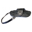 Suèi - Sunglasses Holder of Crocodile Leather - Black - Handmade in Italy - Luxury Exclusive Collection