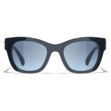 Chanel - Square Sunglasses - Blue Gradient - Chanel Eyewear