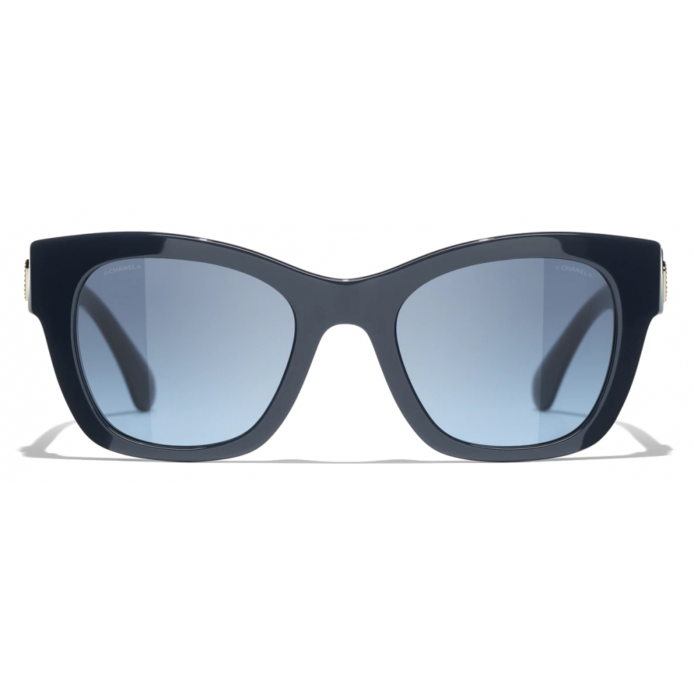 Chanel - Square Sunglasses - Blue Gradient - Chanel Eyewear - Avvenice