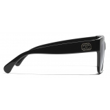 Chanel - Square Sunglasses - Black Gray Gradient - Chanel Eyewear