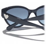 Chanel - Butterfly Sunglasses - Blue Gradient - Chanel Eyewear