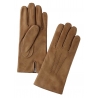 Viola Milano - Unlined Roe Deer Gloves - Army Green - Handmade in Italy - Luxury Exclusive Collection
