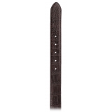 Viola Milano - Como Alligator Leather Belt - Brown - Handmade in Italy - Luxury Exclusive Collection