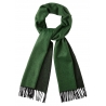 Viola Milano - Double Face 100% Zibellino Cashmere Scarf - Forest Mix - Handmade in Italy - Luxury Exclusive Collection