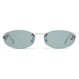 Fendi - Fendi First - Oval Sunglasses - Green - Sunglasses - Fendi Eyewear