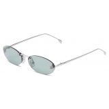 Fendi - Fendi First - Oval Sunglasses - Green - Sunglasses - Fendi Eyewear