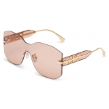 Fendi - Fendigraphy - Mask Sunglasses - Pink - Sunglasses - Fendi Eyewear