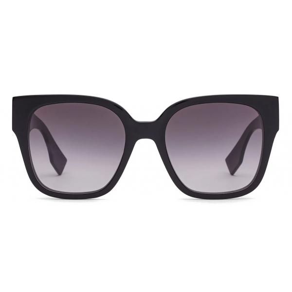 Fendi - Fendi O’Lock - Square Sunglasses - Black - Sunglasses - Fendi Eyewear