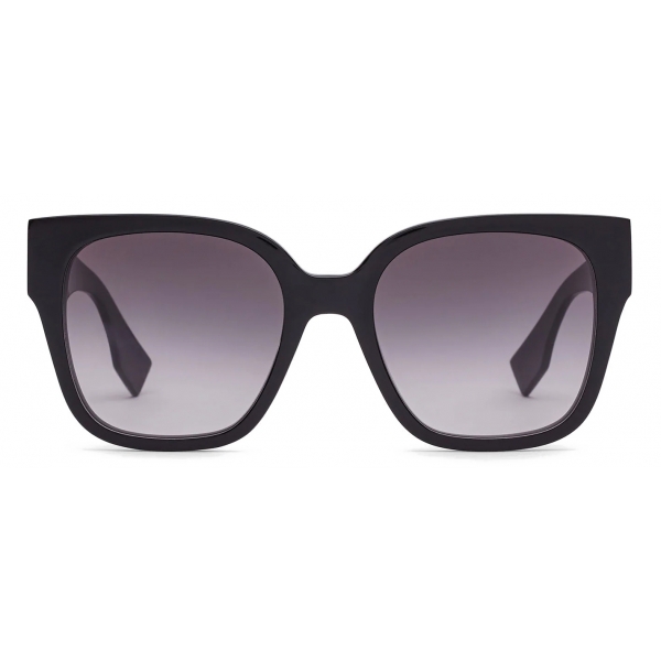 Fendi - Fendi O’Lock - Square Sunglasses - Black - Sunglasses - Fendi ...