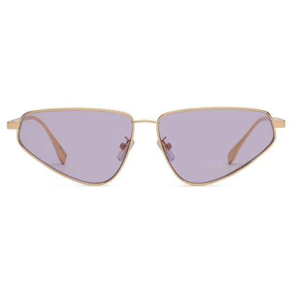 Fendi - FS Fendiland - Pilot Sunglasses - Silver Palladium - Sunglasses - Fendi  Eyewear - Avvenice