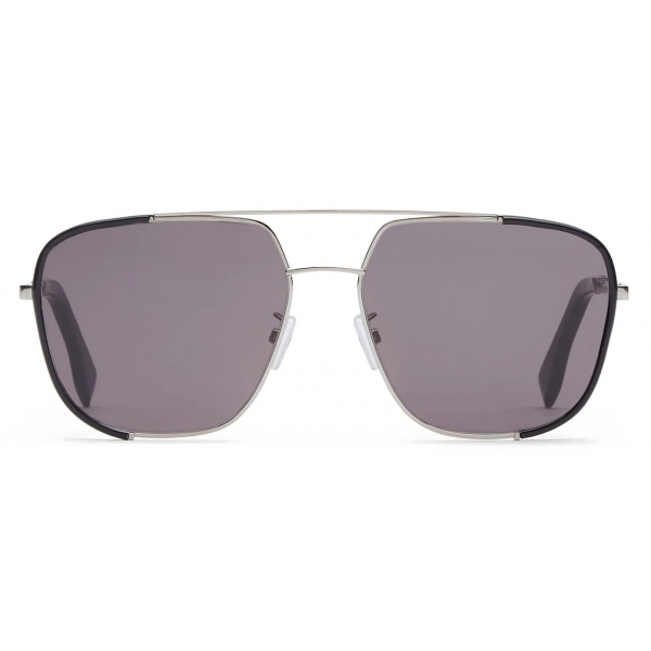 Fendi - Fendiland - Square Sunglasses - Black Palladium Gray - Sunglasses - Fendi Eyewear