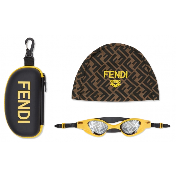 Fendi - Fendi Swim - Swim Goggles - Yellow - Swim Goggles - Fendi Eyewear
