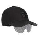 Fendi - FS Fendi Eyecap - Baseball Cap Sfilata con Occhiali da Sole - Nero - Occhiali da Sole - Fendi Eyewear