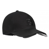 Fendi - FS Fendi Eyecap - Baseball Cap Sfilata con Occhiali da Sole - Nero - Occhiali da Sole - Fendi Eyewear