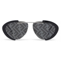 Fendi - FS Fendiland - Pilot Sunglasses - Black Palladium - Sunglasses - Fendi Eyewear